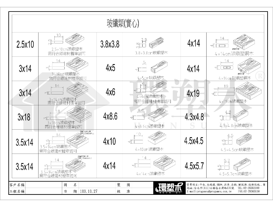 環塑型材介紹