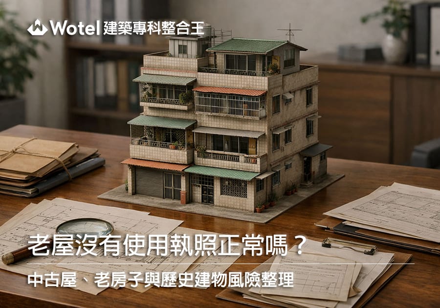 老屋沒有使用執照正常嗎?中古屋、老房子與歷史建物風險整理